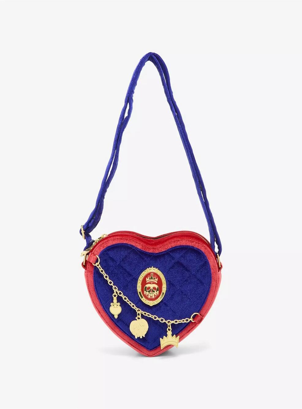 Loungefly Disney Snow White - Evil Queen Velvet Crossbody Bag Exclusive NWT